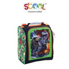 SCOOL - LONCHERA MAGIC 3D SATIN JURASSIC