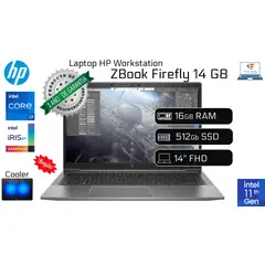 HP - Laptop ZBook Firefly 14 G8 I7 11va 16GB 512GB VIDEO 14" Reacondicionada Garantía 1 año + Cooler