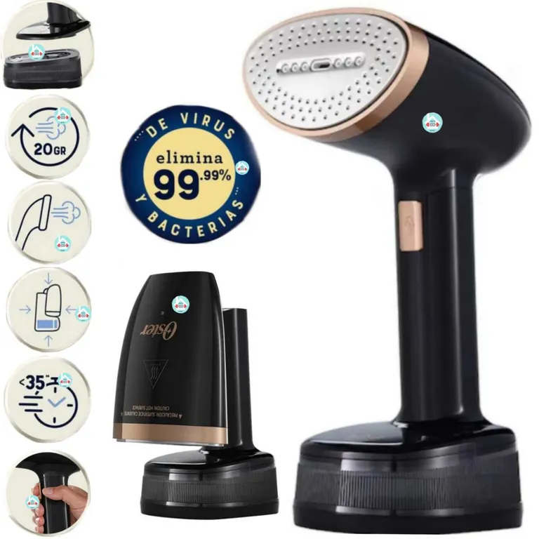 Vaporizador De Prendas negro GCSTFS300
