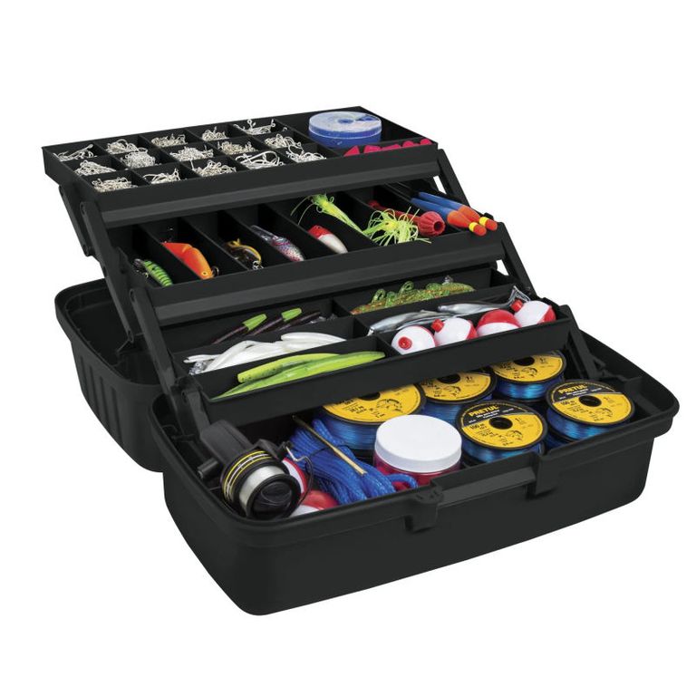 Caja para pesca de 16 con 3 bandejas deslizables - 10539
