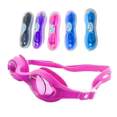 GRAVITAL - Lentes Para Natación Básico Para Niños Rosado -