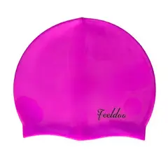 GENERICO - Gorro De Silicona De Natación Para Adultos Rosado - FEELDOO