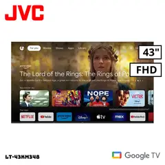 GENERICO - TELEVISOR JVC 43 SMART TV GOOGLE TV FHD LED - LT-43KM348