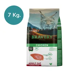 BRAVERY - Adult Cat Sterilized Pollo 7kg