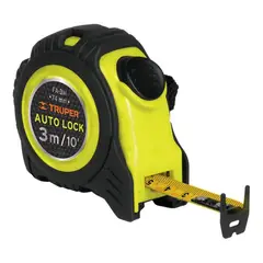 TRUPER - Wincha Auto Lock Contra Impactos 3 M Cinta 16 Mm - 10746