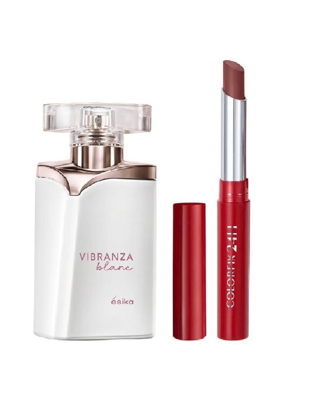 Vibranza Blanc + labial colorfix 24h color Nude Admirable