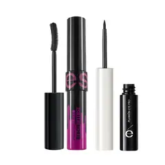 ESIKA - Set Mega Full Size Black Intense + Delineador liquido plumón