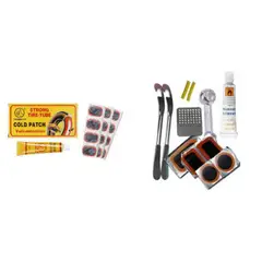 GENERICO - KIT DE PARCHES CON PALANCAS PARA CICLISMO