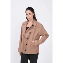 BANATY - CASACA SEMIOVERSIZE KENIA CON FORRO PARA MUJER