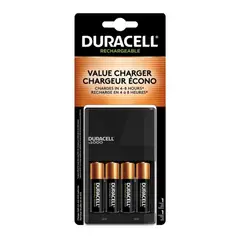DURACELL - CARGADOR HIGH SPEED MAS 4 PILAS AA