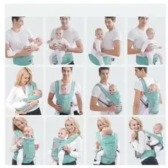 GENERICO - Canguro Ergonómico Ballenita para Bebé