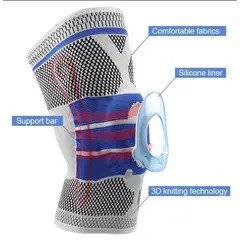 GENERICO - Rodillera Articulada Ortopédica con Gel Protector