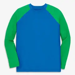 GENERICO - Polo de natación rashguard color entero UV