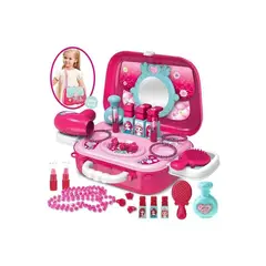 GENERICO - Set de Belleza Infantil con Maletín 2 en 1