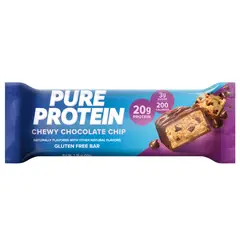 LAB NUTRITION USA - PURE PROTEIN BAR CHEWY CHOCOLATE CHIP