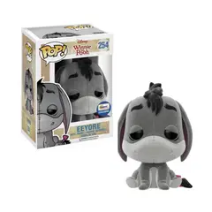 FUNKO - Eeyore Flocked Pop 254 Winnie the Pooh Exclusivo