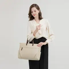 OEM - Bolso Katniss con portalaptop hasta 14″- Beige