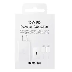 SAMSUNG - Cargador 15W Carga Rápida para Galaxy Note 8 Note 9