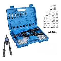 QUICK - Kit Remachadora Tuerca Mandril M3-m12 Remache Ciego 110pc