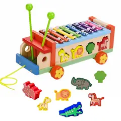 GENERICO - Carrito con Xilófono y Encajes
