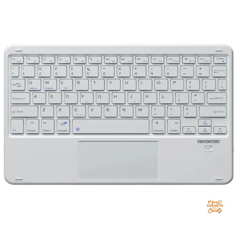 Teclado Inalámbrico K2 Bluetooth Blanco