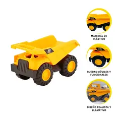 RYBIU IMPORT - Pack2 Volquete para Jugar en Casa Y+Banderitas Adhesivas