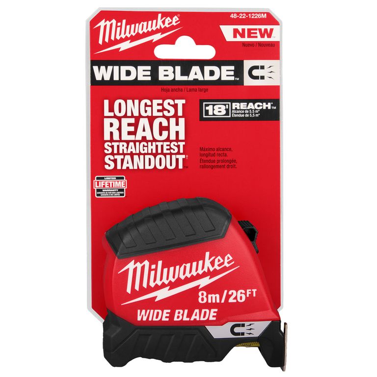 WINCHA MAGNETICA DE 8 METROS 48-22-1226M WIDE BLADE