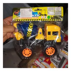 RYBIU IMPORT - Pack4 Vehiculo con Gira Embudo de Juego Y+Regalo Stickers