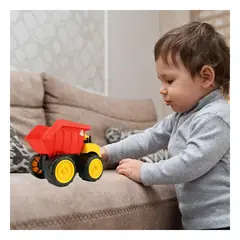 RYBIU IMPORT - Pack4 Volquete Dinamico Truck para Niños en Color Rojo