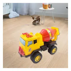 RYBIU IMPORT - Pack6 Camion de Construcción en Bolsa Grande para Pequeños