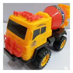 RYBIU IMPORT - Pack6 Camion Mezclador en Bolsa Grande Y+Papel de Regalo