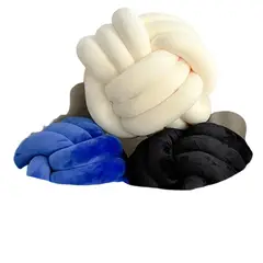 GENERICO - Cojín nudo perla 30 cm