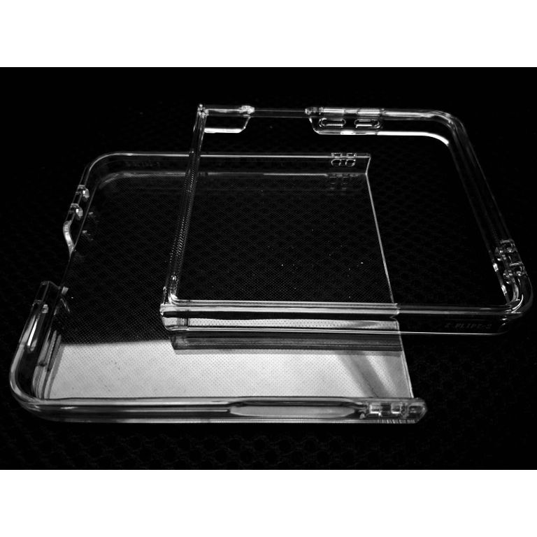 CASE FUNDA PARA SAMSUNG Z FLIP7 - RIGIDO TRANSPARENTE