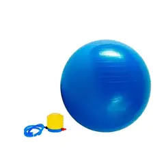 GENERICO - Pack2 Pelota de Entrenamiento para Yoga de 65cm en Azul