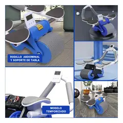 GENERICO - Pack6 Rueda Resistente Codera 2 en 1 Azul Y+Ligas de Regalo