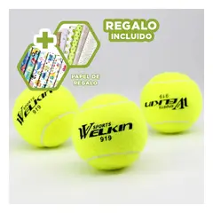 GENERICO - Set de Pelotas para Principiantes de Tenis Y+Papel de Regalo