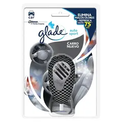 GLADE - Ambientador Auto Sport New Car 7ml