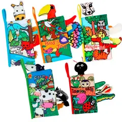 GENERICO - LIBRO DE ESTIMULACIÓN NIÑOS JUGUETE SENSORIAL ALEATORIO