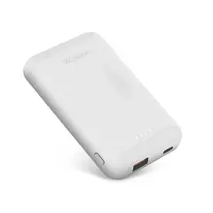 WESDAR - - Power Bank 5000mAh Inalámbrico 15W Compatible 5W 75W 10W