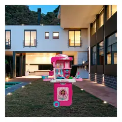 RYBIU IMPORT - Pack4 Juguete de Chef para Girls Y+Banderitas Adhesivas