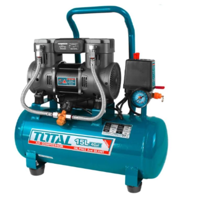 Compresora Oil Free Silenciosa 15L 1 5HP TOTAL
