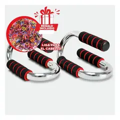 GENERICO - Apoyo Deportivo para Gym en Tono Rojo Y+Ligas de Regalo