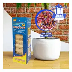 GENERICO - Pack12 Bloques con 54pzas Enumeradas Y+Ligas de Regalo