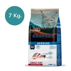 BRAVERY - Herring Cat Adulto Esterilizado 7kg