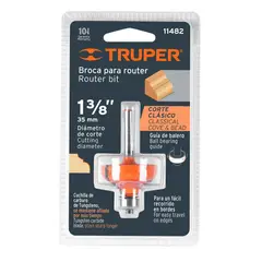 TRUPER - Fresa clásica 1-38 con rodaje - 11482