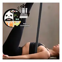 GENERICO - Liga Deportiva Duradera en 11 a 29kg Negro Y+Regalo Agendita