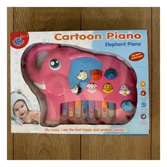 GENERICO - Pack12 Teclado Infantil con Sonido en Color Rosado