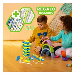 GENERICO - Pack12 Juego Juvenil 3 Rompecabezas Y+Papel de Regalo