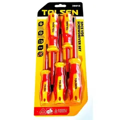 TOLSEN - Juego de Destornilladores VDE de 5 piezas - 38012