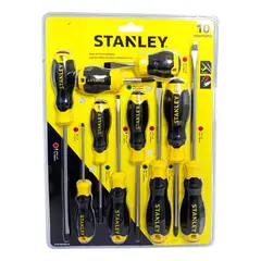 STANLEY - Juego De Destornilladores De 10pcs - STMT66676-840